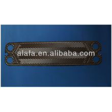 Vicarb 20 related titanium plate for heat exchanger